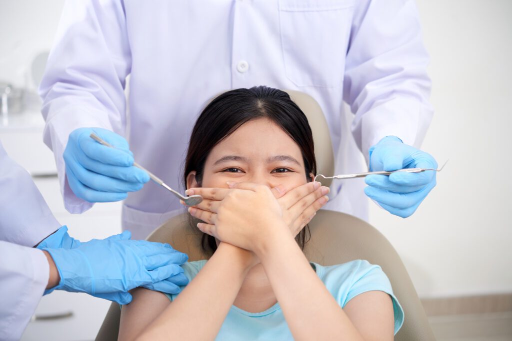 Afraid of teeth treatment