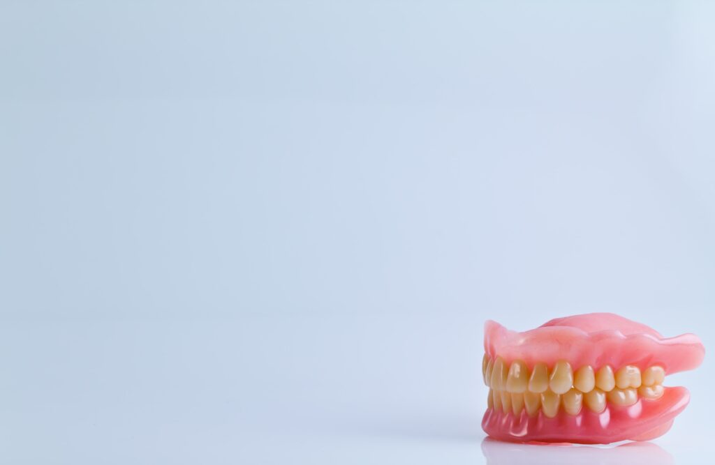 full set of dentures at alora dental clinic
